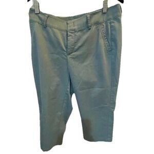 Dockers Gray Capris Sz 8 women's classic Pull on